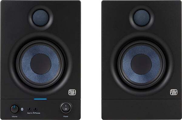 PRICED AND SOLD AS PAIR,4.5-INCH MEDIA REFERENCE MONITORS W/ BLUETOOTH